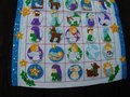 LOVELY Adorable FINISHED Dimensions Feltworks Kit #8419 Vintage Felt Applique Advent Calendar - Baby Jesus Lamb Donkey Wise men