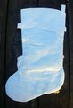 Christmas Stocking Finished Bucilla Kit Claus' Anniversary Stocking FINISHED Felt Holiday Decor Retro Christmas Santa Claus
