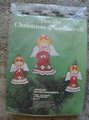Adorable FINISHED Bucilla 1970's Handmade Angels Tree Topper & Ornament Set 2829 Ornament Table Topper Retro Christmas Decor Tree Trimming