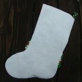 Christmas Stockings, HANDMADE Bucilla Poinsettia Christmas Tree Stocking, Stockings with Name, Personalized Stockings, Finished Bucilla Kit