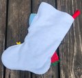 Finished Christmas Stocking BUCILLA Snowman With Broom Festive Holiday Fireplace Holiday Wall Art Custom Decor Family Gift