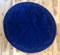 New Vintage Tree Skirt Kit, Handmade Finished Bucilla Kit, Merry Christmas #83019 Table Cover Santa Sleigh Reindeer Holiday Home Decor