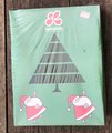 TREE SKIRT KIT Large Vintage LeeWards 1960's Christmas Three Wise Men Holiday Table Cover Retro Christmas Craft Kit