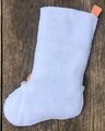 Christmas Stocking, Handmade Bucilla Seashore Santa, Fully Lined, Finished Holiday Home Decor Nautical Holiday Gift Idea