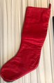 Christmas Stockings, Vintage Jumbo Bucilla Handmade Needlepoint Holiday Stocking, WE SAW SANTA Holiday Decor Norman Nodel Design
