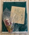 New Bucilla SANTA Tissue Box Cover Christmas Felt Craft Kit 83424, Vintage 1996, Holiday Decor, OOP Circa 1996 Santa Claus Candy Cane