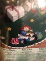 New Bucilla Felt Tree Skirt Raggedy Ann & Andy CHRISTMAS MORNING Kit 86145 Holiday Decor Table Cover Holiday Craft Kit