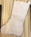 Custom Christmas Stocking, Handmade Bucilla Vintage 1980's Trimming Teddies Felt Holiday Stocking, #82608, Teddy Bear Stocking