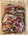 Vintage Bucilla Christmas Stocking Kit 60525 "PAINTED" Needlepoint Santa Claus Holiday Stocking Circa 1970's Holiday Decor DIY