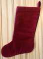 Handmade Christmas Stocking, Vintage Bucilla Finished Kit, Christmas Elegance Angels Holiday Needlepoint Stocking Embroidery 60704