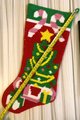 Custom Christmas Stocking, Vintage Bernat Christmas Tree Handmade Needlepoint Holiday Stocking, Custom Stocking, Personalized Stockings