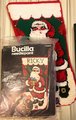 Christmas Stocking VINTAGE BUCILLA "PAINTED" Needlepoint Kit 60547 Santa With Gift Holiday Stocking Circa 1970's Holiday Decor