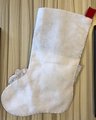 Christmas Stocking, Handmade SNOWMAN DELIVERIES #89456E, Embroidered Stocking, Finished BUCILLA Kit, Fireplace Decor, Personalized Stocking