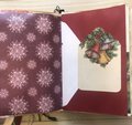 Christmas Junk Journal - MERRY CHRISTMAS 2 Signature Journal - Fun Journal Pages - Handmade and Upcycled! Journaling Crafting Scrapbooking