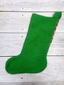 Christmas Stocking Vintage Finished BUCILLA DELLA ROBBIA 60768 Needlepoint Stocking Holiday Fruit Flowers Embroidered Stocking