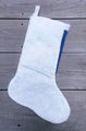 Christmas Stocking Vintage FINISHED Dimensions Needlepoint Tree of Teddies 9080 Handmade Holiday Stocking, Embroidered Stockings