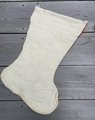 Handmade Christmas StockingVintage Retro Handmade FINISHED 1970s "BOY" Needlepoint LINED Christmas Stocking Holiday Decor