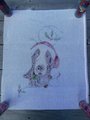 NEW Handpainted Holiday Hound STITCHES ST017 Needlepoint Christmas Stocking Canvas Holiday Decor Dog Puppy Pets