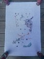 NEW Vintage Rare DEDE OGDEN Handpainted Needlepoint Christmas Stocking Canvas Baa Baa Black Sheep 853