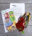 New Vintage 1970s KAPPIE ORIGINALS Needlepoint Carolers Kids Singing Christmas Stocking Kit Holiday Stocking Kit Decor