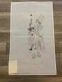 Christmas Carol Needlepoint Stocking Canvas Vintage DEUX AMIS Bob Cratchit Family Tiny Tim Holiday Stocking Embroidery