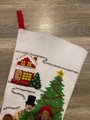 Bucilla Christmas Stockings Handmade DICKENS CHRISTMAS Festive Holiday Fun Gift Wall Art Decor