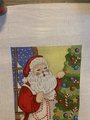 New Vintage ALEXA Santa Claus Cat Christmas Tree Decorating 7200 Stocking Handpainted Needlepoint Holiday Canvas Embroidery