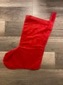 Christmas Stocking, Vintage 1996 FINISHED DIMENSIONS Peace On Earth Santa Claus, Handmade Counted Cross Stitch Holiday Stocking, Animals