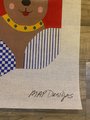 New Vintage MAP DESIGNS Mr Reindeer 154 Handpainted Needlepoint Christmas Stocking Canvas Canvas Embroidery Decor