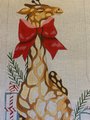 Needlepoint Giraffe Christmas Stocking Canvas Handpainted SUSAN ROBERTS CE 1425 Holiday Decor
