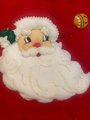 Bucilla Bathroom Set Kit Peek-a-Boo Santa 85451 Felt Toilet Tank Seat Bathroom Applique Toilet Cover Set Ho Ho Ho
