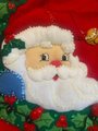 Bucilla Bathroom Set Kit Peek-a-Boo Santa 85451 Felt Toilet Tank Seat Bathroom Applique Toilet Cover Set Ho Ho Ho