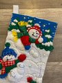 Christmas Stocking| FINISHED BUCILLA kit | Fun In The Snow Stocking | Custom Stockings | Stockings with Name | Personalized Stockings