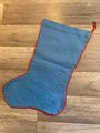 Christmas Stocking Vintage BUCILLA Holy Night COUNTED Cross Stitch Nativity Stocking
