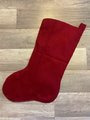Bling Christmas Stocking, FINISHED Handmade BUCILLA Kit, Glitter & Glitz, Poinsettia Holiday Stocking, Embroidered Stocking