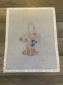 Handpainted Needlepoint Canvas Vintage PATTY PAINTS Fruit Basket A223 Embroidery