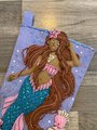Mermaid Christmas Stocking | Finished Bucilla Kit | GORGEOUS MYSTICAL MERMAID | Sea Princess 89664E | Handmade Felt Stocking