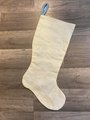 Christmas Stocking Adorable CREWEL WORK Finished Vintage PARAGON The Carolers Needlepoint #6722 Holiday Decor