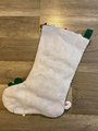 Family Christmas Stocking | Handmade Bucilla Cupcake Angel Stocking | Custom Embroidered Stocking | Personalized Stockings