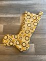 Handmade Stocking New VTG Late 60's NATIVITY Holy Night Mother Child Needlepoint Christmas Stocking