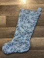 Christmas Stocking NEW VTG Handmade Finished Bucilla Needlepoint Christmas Stocking Snowmen 60756