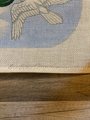 NEW VTG Barbara Elmore RARE Handpainted Christmas Needlepoint Stocking Canvas Angel Holiday Stocking Doves Harp