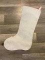 Retro Christmas Stocking, FINISHED Vintage Bucilla Kit, JUMBO Winter's Playmates Stocking 2810, Personalized Stockings, Embroidered Stocking