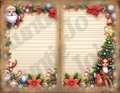 Christmas Junk Journal Kit, Junk Journal Printables, Christmas Printables, Christmas Digitals, Holiday Printables, Christmas Lined Papers