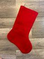 Handmade Christmas Stocking, New Vintage Finished BUCILLA Celebrations Counted Cross Stitch FATHER WINTER 84025 Embroidered Stockings