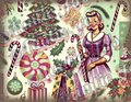 Christmas Junk Journal Kit, Vintage Wrapping Paper Junk Journal Printables, Christmas Printables, Christmas Digitals, Holiday Printables,