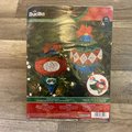 RARE 2014 BUCILLA Old World Ornaments Ornament Pair Christmas Felt Kit 86542 Christmas Holiday Decor Tree Craft Kit