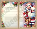Christmas Junk Journal Kit, Junk Journal Printables, Christmas Printables, Christmas Digitals, Holiday Printables, Christmas Lined Papers
