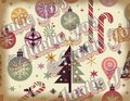 Christmas Junk Journal Kit, Vintage Wrapping Paper Junk Journal Printables, Christmas Printables, Christmas Digitals, Holiday Printables,