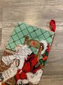 Custom Christmas Stocking, NEW Vintage 1990 Candamar Designs, Santa & Toys 30641 Something Special Holiday Stocking, Personalized Stocking